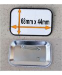bedž 68x44mm slika 1