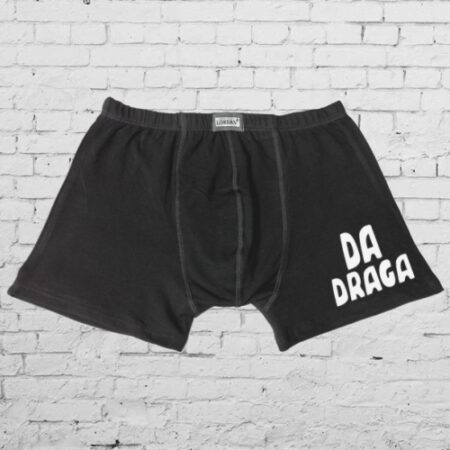 DA DRAGA | bokserice s natpisom