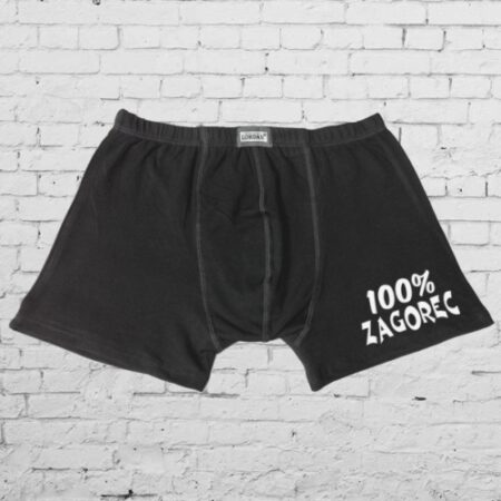 100% ZAGOREC | bokserice s natpisom