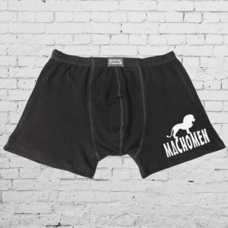 MACHOMEN | bokserice s natpisom