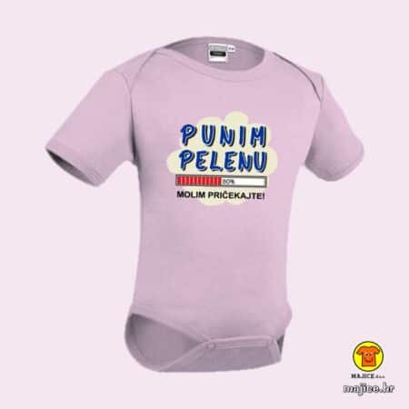 PUNIM PELENU MOLIM PRIČEKAJTE DJEČJI BODY_IĆ pink 00010