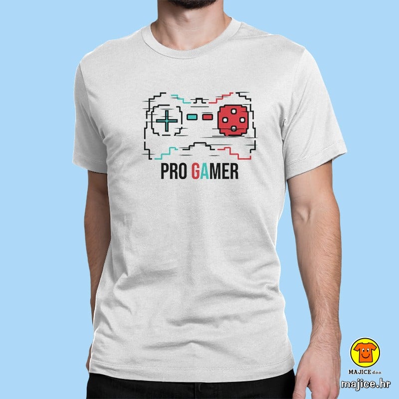 00564-maj-PRO GAMER _bijela PRO GAMER | majica s natpisom