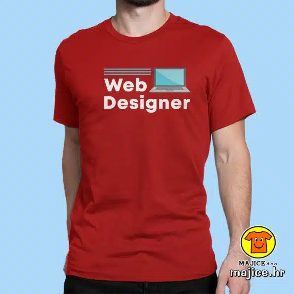 WEB DESIGNER | majica s natpisom