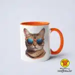 0355-MAČAK MAČKA COOL v5 šalica s natpisom