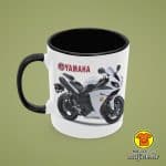 0698-MOTOR YAMAHA R1 šalica s natpisom