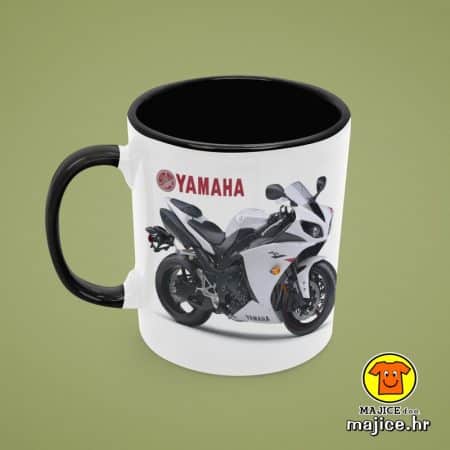 0698-MOTOR YAMAHA R1 šalica s natpisom