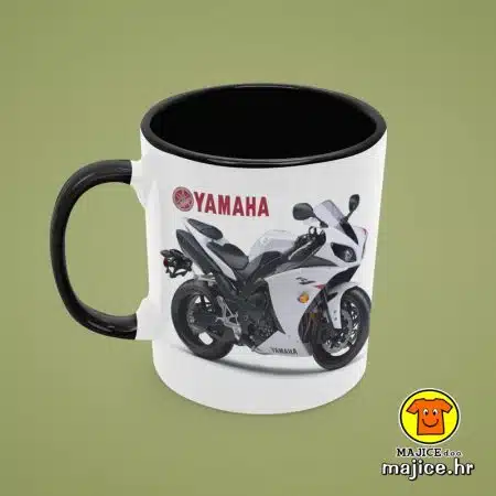 0698-MOTOR YAMAHA R1 šalica s natpisom
