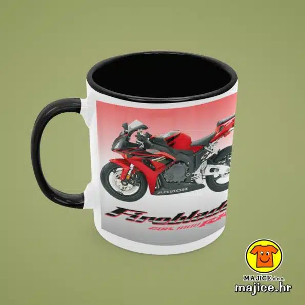 0702-MOTOR HONDA CBR1000RR FIREBLADE šalica s natpisom