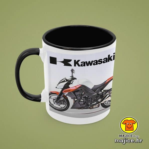 0703-MOTOR KAWASAKI Z1000 šalica s natpisom