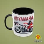 0706-MOTOR YAMAHA R6 šalica s natpisom