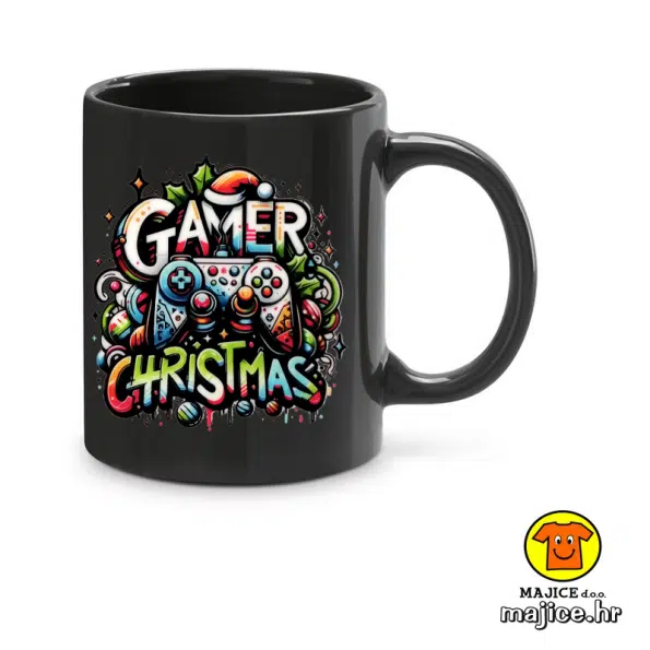 GAMER CHRISTMAS | šalica s natpisom