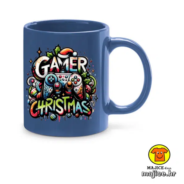 GAMER CHRISTMAS | šalica s natpisom