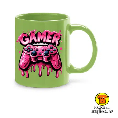 GAMER v1 | šalica s natpisom