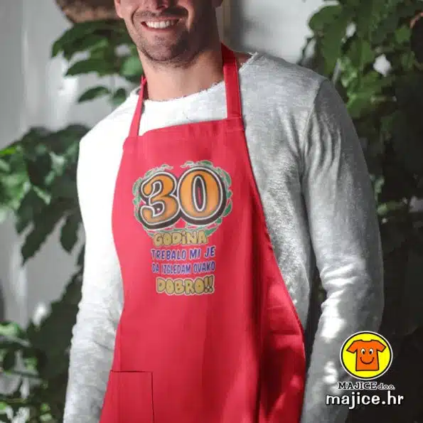 30 GODINA TREBALO MI JE DA IZGLEDAM OVAKO DOBRO | pregača s natpisom