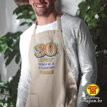 30 GODINA TREBALO MI JE DA IZGLEDAM OVAKO DOBRO | pregača s natpisom