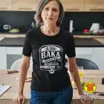 JA SAM BAKA PONOSNA VLASNICA BAKA SERVISA | ženska majica s natpisom