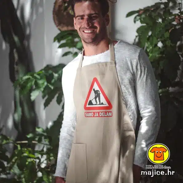 SAMO JA DELAM v2 | pregača s natpisom