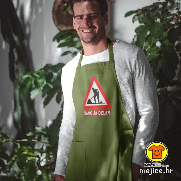 SAMO JA DELAM v2 | pregača s natpisom