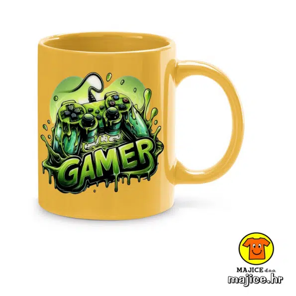 GAMER v2 | šalica s natpisom