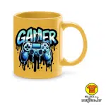 GAMER v3 šalica s natpisom