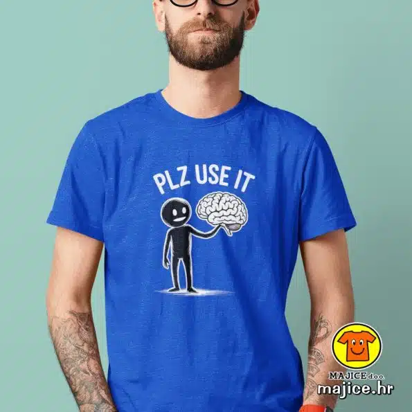PLZ USE IT | majica s natpisom