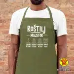 ROŠTILJ MAJSTOR v2 pregača s natpisom 00026 crna