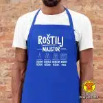 ROŠTILJ MAJSTOR v2 pregača s natpisom 00026 crna