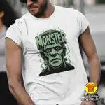 THE MONSTER FRANKENSTEIN majica s natpisom 00729 crna