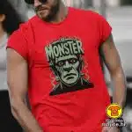 THE MONSTER FRANKENSTEIN majica s natpisom 00729 crna