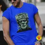 THE MONSTER FRANKENSTEIN majica s natpisom 00729 crna